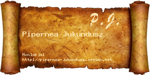 Pipernea Jukundusz névjegykártya